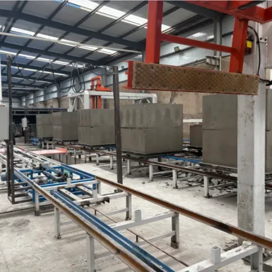 Thiết bị sản xuất gạch block CLC