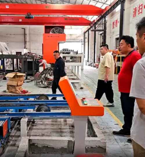 Dự án sản xuất gạch nhẹ và tấm vách ngăn cho khách hàng tại Mông Cổ