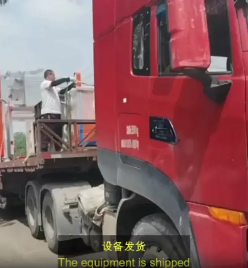 Dự án dây chuyền sản xuất gạch tự cách nhiệt của khách hàng tại Hotan, Tân Cương