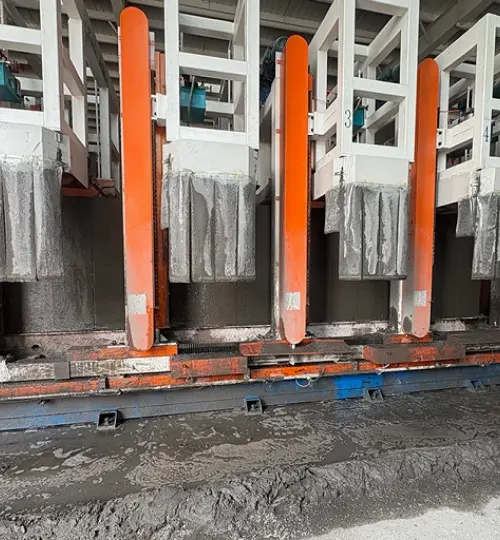 Dự án dây chuyền sản xuất gạch khí CLC không hấp nhiệt tại khách hàng tỉnh Tứ Xuyên