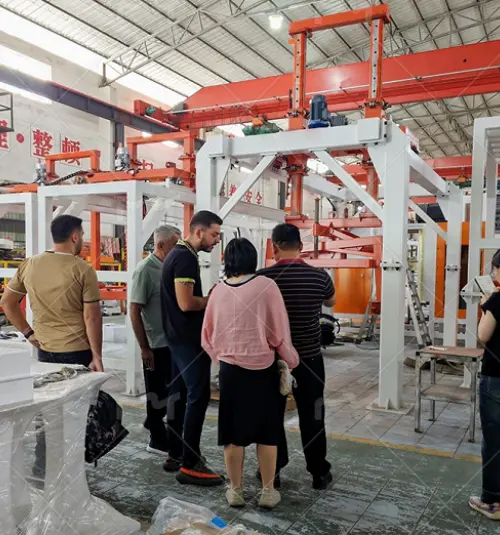Dự án dây chuyền sản xuất gạch nhẹ cho khách hàng Albania