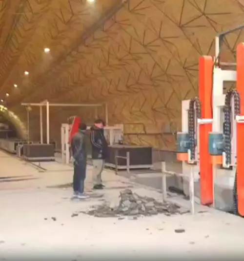 Dự án dây chuyền sản xuất gạch block của khách hàng Kyrgyzstan, Trung Á đã đi vào hoạt động thành công.