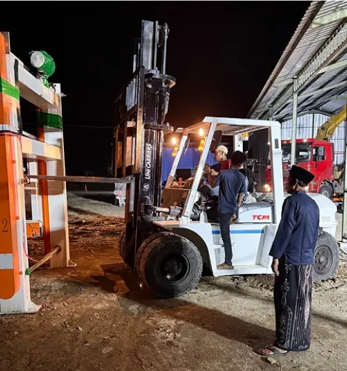 Dự án dây chuyền sản xuất gạch nhẹ tự động cho khách hàng Indonesia tại Đông Nam Á